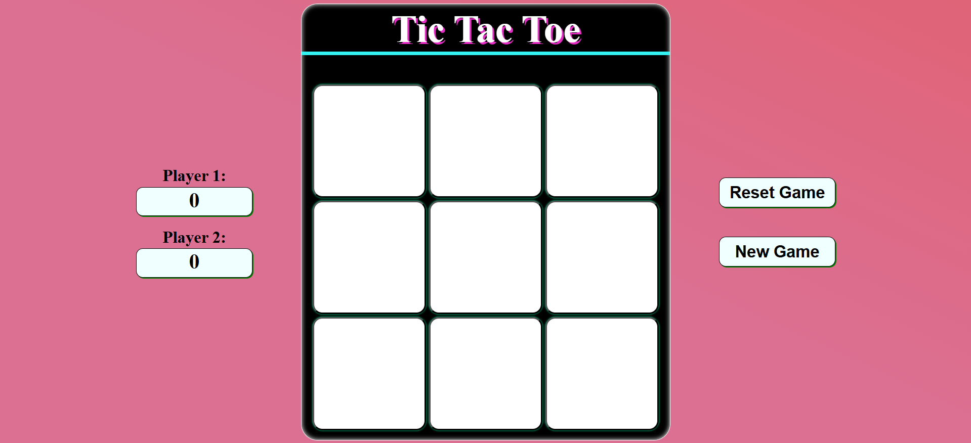 TIC-TAC-TOE